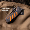 Peilis Outdoor Edge Razor HTX 3.0" Folder Gray/Orange (HTX30Y-6C)