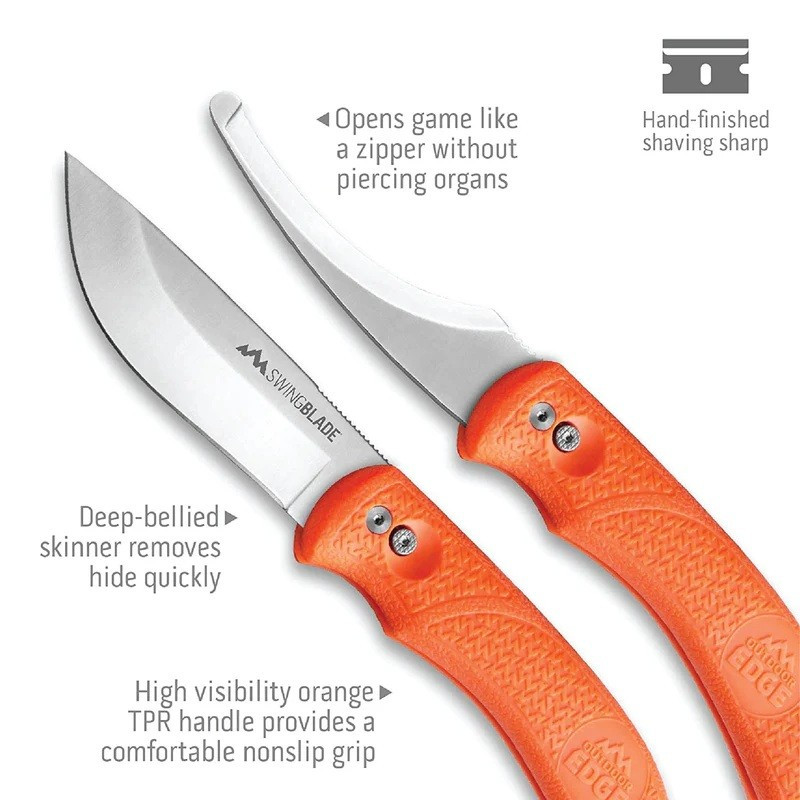 Peilis Outdoor Edge SwingBlade 2 in 1 Orange (SZ-20NC)