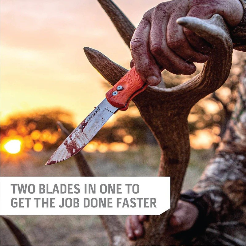 Peilis Outdoor Edge SwingBlade 2 in 1 Orange (SZ-20NC)