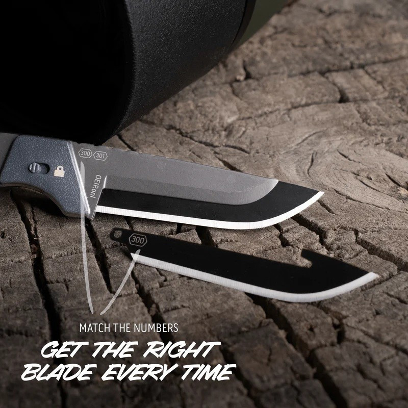 Peilis Outdoor Edge Razor APX 3.0" (APXS30-6C)