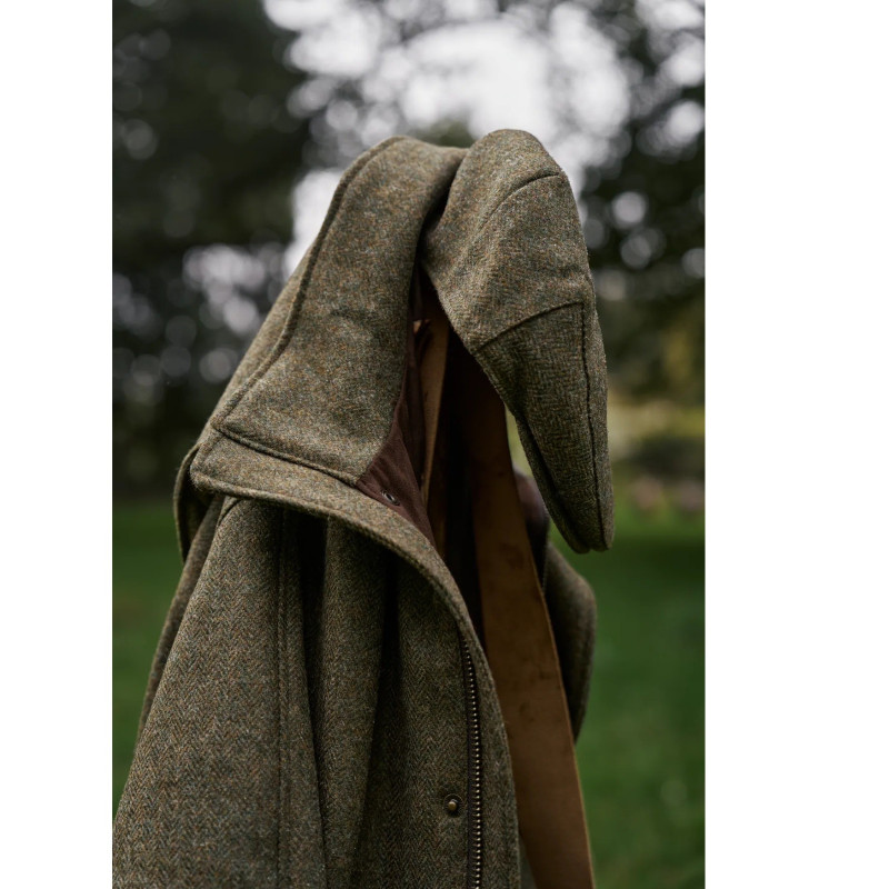 Cap HARKILA Kenmore CI Flat (Forest green/Herringbone)