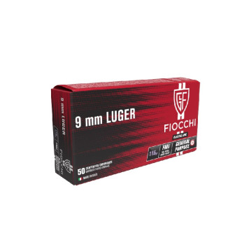 Šoviniai FIOCCHI kal. 9mm Luger FMJ 115 gr. 709353