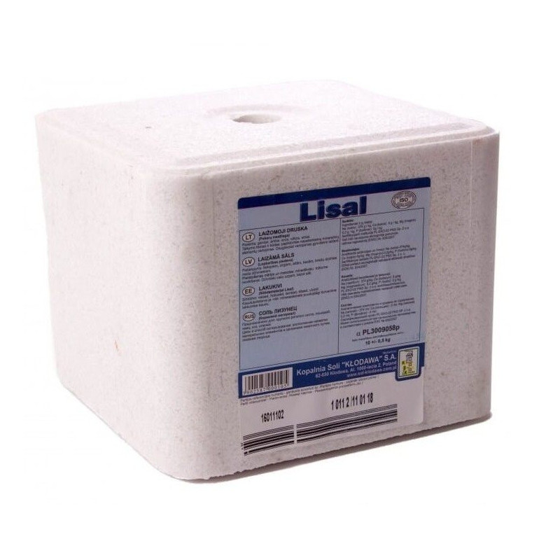 Mineral salt block for animals Lisal 10kg