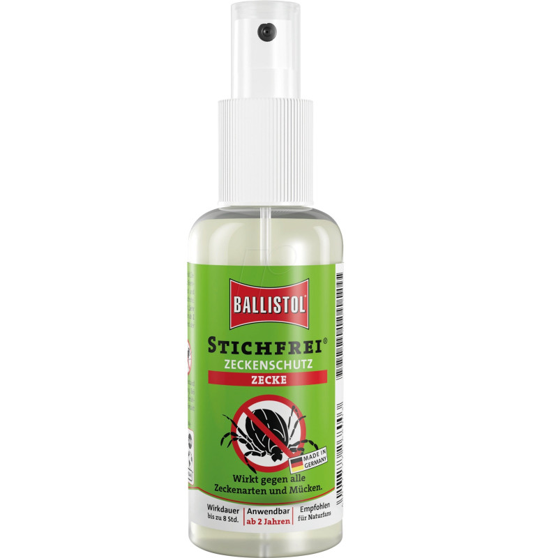 Priemonė nuo uodų, erkių BALLISTOL Stichfrei 100ml 26900