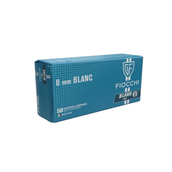 Blank Cartridges FIOCCHI cal. 8 mm BLANC Cup closure