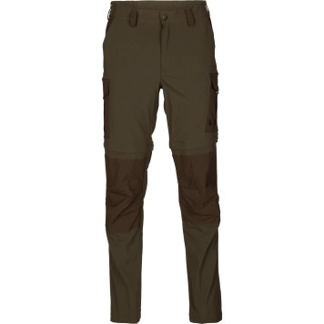 Trousers SEELAND Birch zip-off Pine green/Demitasse brown