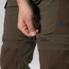 Trousers SEELAND Birch zip-off Pine green/Demitasse brown