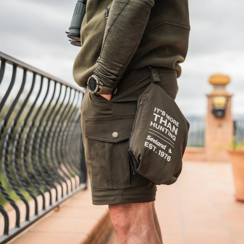 Kelnės SEELAND Birch zip-off Grizzly brown