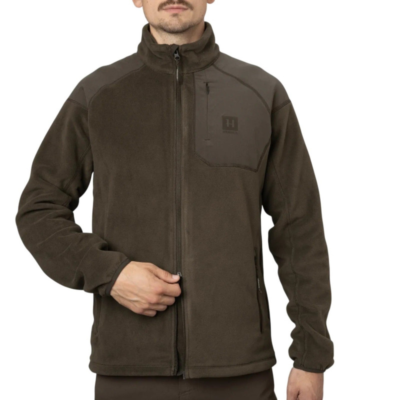 Fleece jacket HARKILA Venjan 2.0 (Willow green)