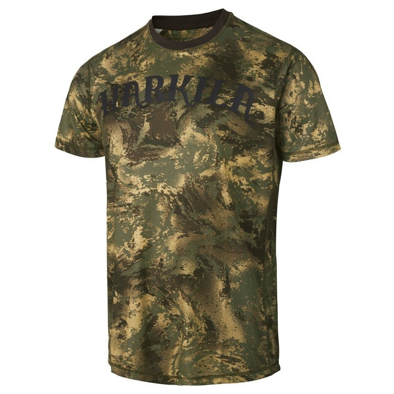 Marškinėliai HARKILA LYNX S/S AXIS MSP Forest green