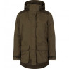Women Jacket SEELAND Key-Point Kora Pine green/Grizzly brown (38)