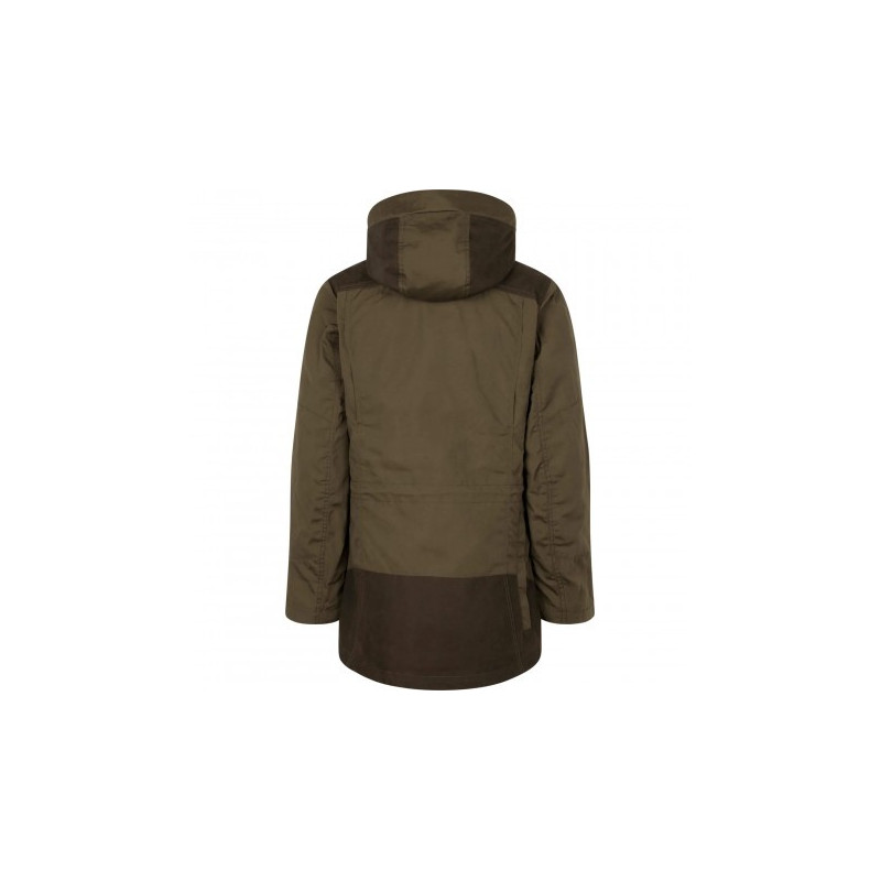 Women Jacket SEELAND Key-Point Kora Pine green/Grizzly brown (38)