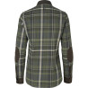 Women Shirt HARKILA Pajala L/S Olive check
