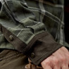 Women Shirt HARKILA Pajala L/S Olive check