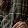 Women Shirt HARKILA Pajala L/S Olive check