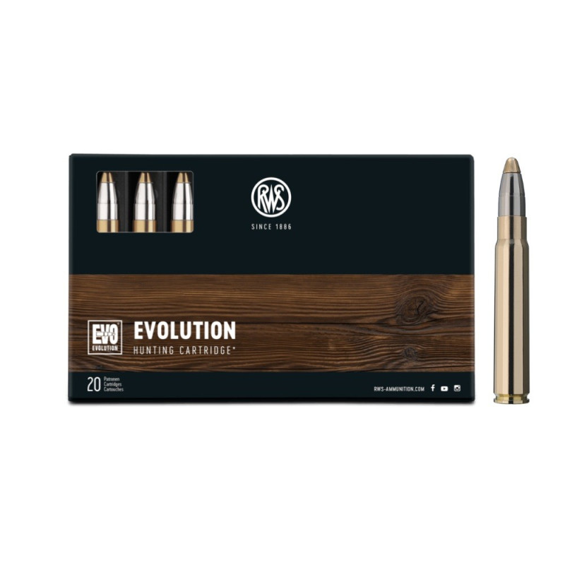 Šoviniai RWS EVOLUTION kal. 8x57 JS 13.0g /200gr 2316201