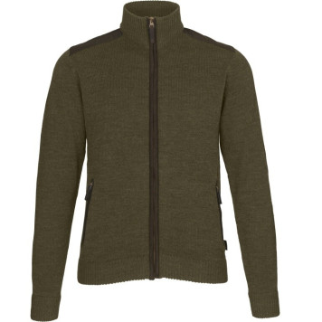 Megztinis SEELAND Buckthorn half zip (Shaded Olive Melange)