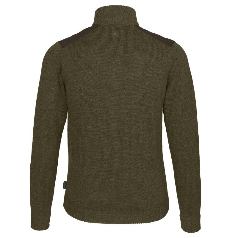 Megztinis SEELAND Buckthorn half zip (Shaded Olive Melange)