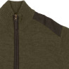 Sweater SEELAND Buckthorn half zip (Shaded Olive Melange)