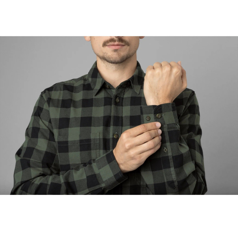 Marškiniai HARKILA Scandinavian Green check