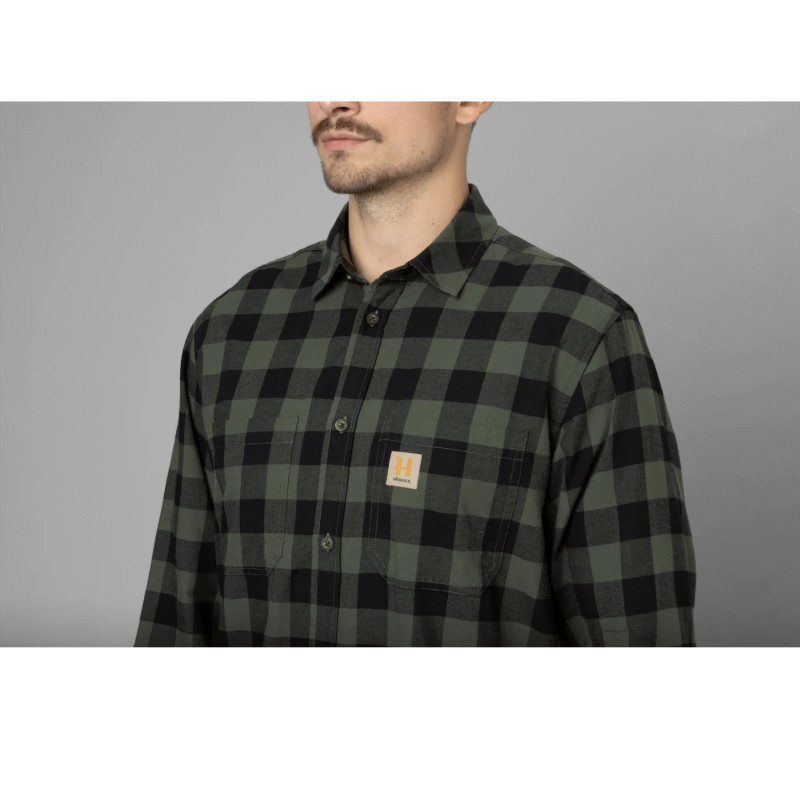 Marškiniai HARKILA Scandinavian Green check
