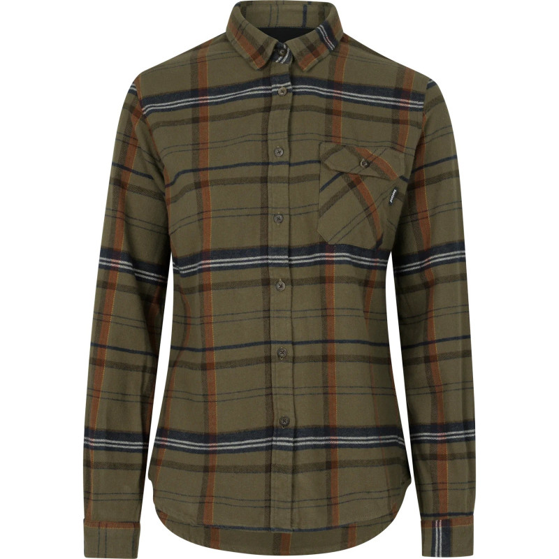 Moteriški Marškiniai SEELAND Skye Flannel Grape leaf/Terracotta Check (M)