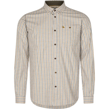 Shirt SEELAND Oxford shooting (Classic blue/Classic Brown Check)