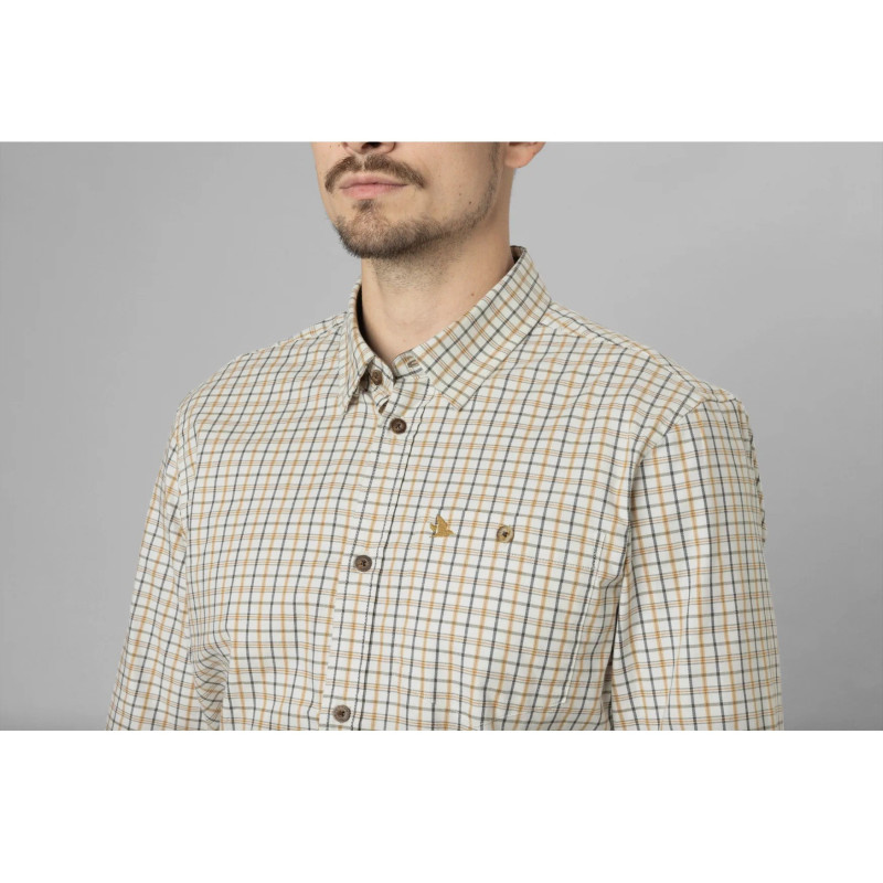 Shirt SEELAND Oxford shooting (Classic blue/Classic Brown Check)