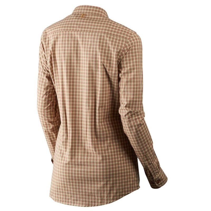 Women Shirt HARKILA Selja (Moonlight rose check)
