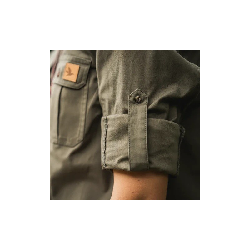 Moteriški marškiniai SEELAND Selous Ines L/S Cargo (Grape leaf)