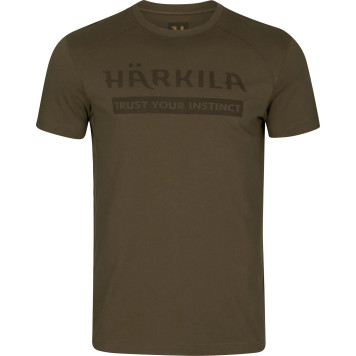 T-Shirt HARKILA Logo S/S (Willow green)
