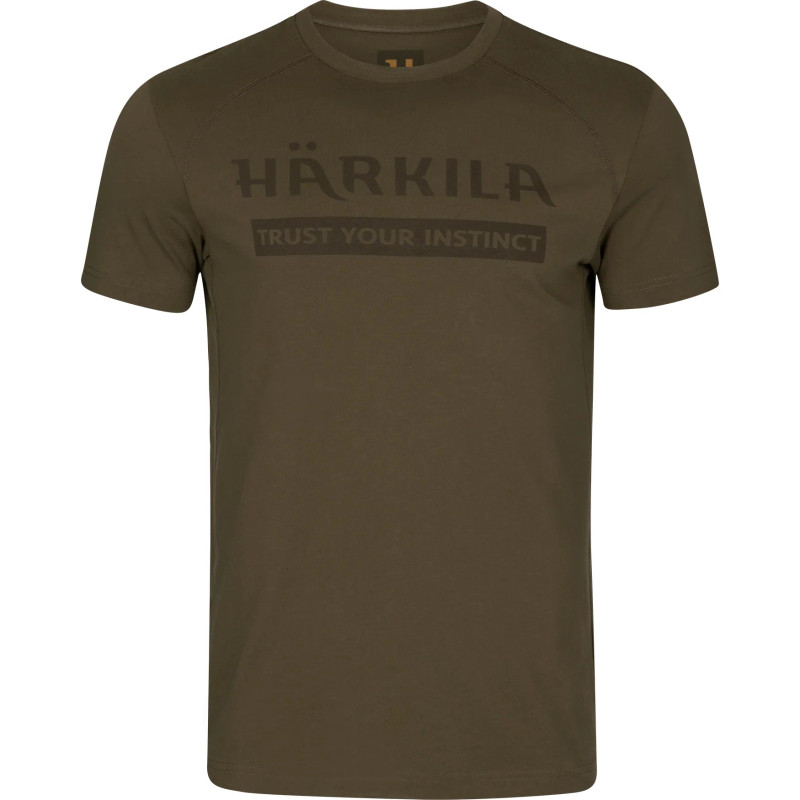T-Shirt HARKILA Logo S/S (Willow green)