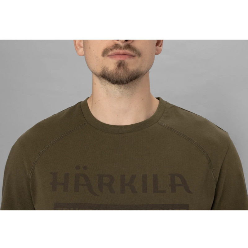 T-Shirt HARKILA Logo S/S (Willow green)