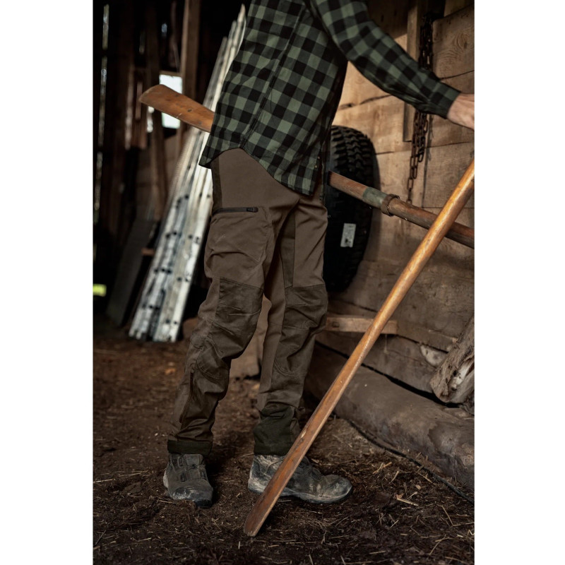 Kelnės HARKILA Ragnar (Slate brown/Willow green)