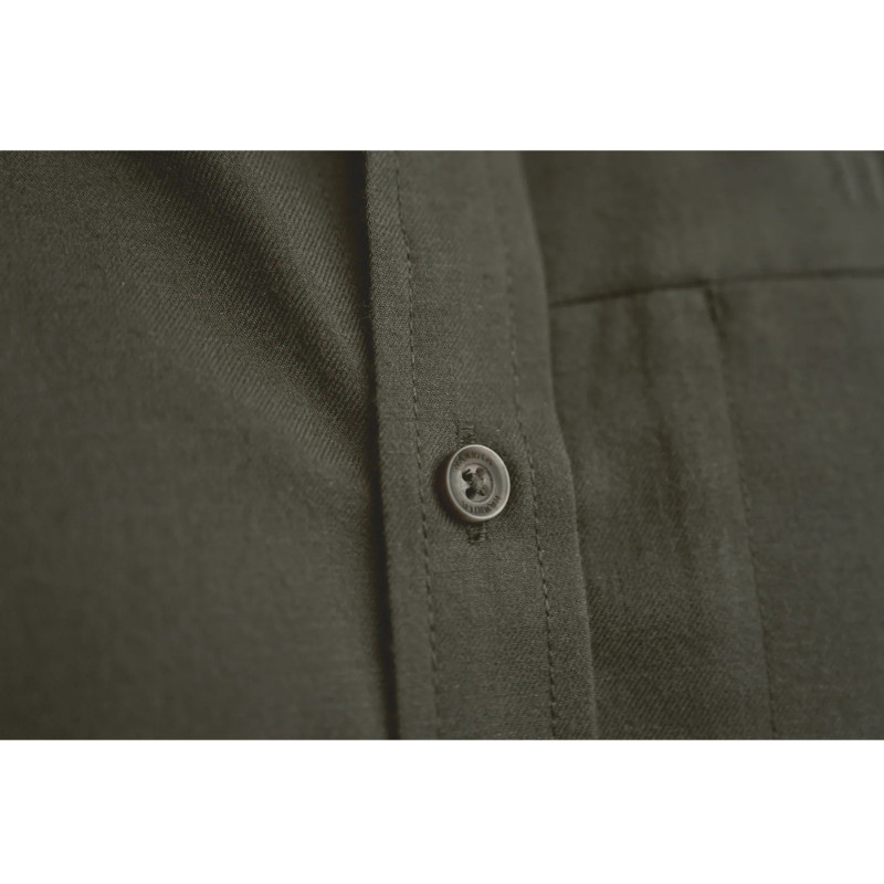 Shirt HARKILA Alto L/S Willow green (M)