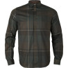 Marškiniai HARKILA Akse L/S Shadow brown check (M)