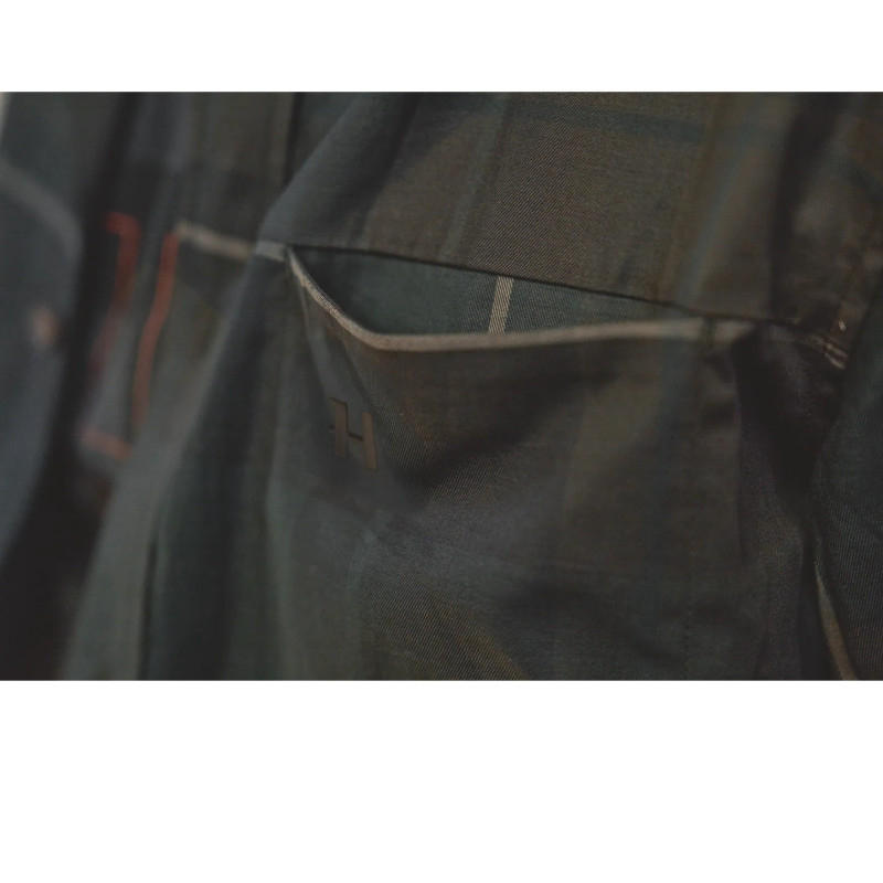 Marškiniai HARKILA Akse L/S Shadow brown check (M)