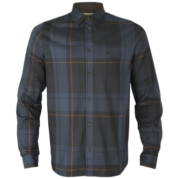 Marškiniai HARKILA Akse L/S Blackberry check (M)