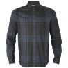 Shirt HARKILA Akse L/S Blackberry check (M)