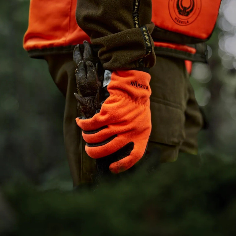Gloves HARKILA Wildboar Pro shooter Blaze WSP (Orange blaze/Brown)
