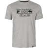 Marškinėliai SEELAND Lanner, Dark grey melange, M