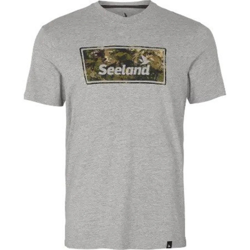 Marškinėliai SEELAND Falcon Dark grey melange (M)