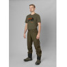 T-Shirt SEELAND That Time Pine green melange