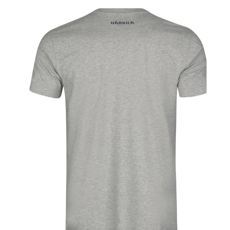 Marškinėliai HARKILA Modi S/S (Light grey melange) (M)
