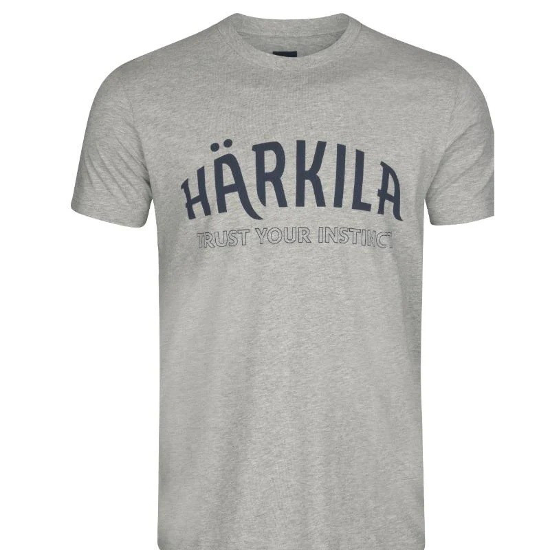 Marškinėliai HARKILA Modi S/S (Light grey melange) (M)