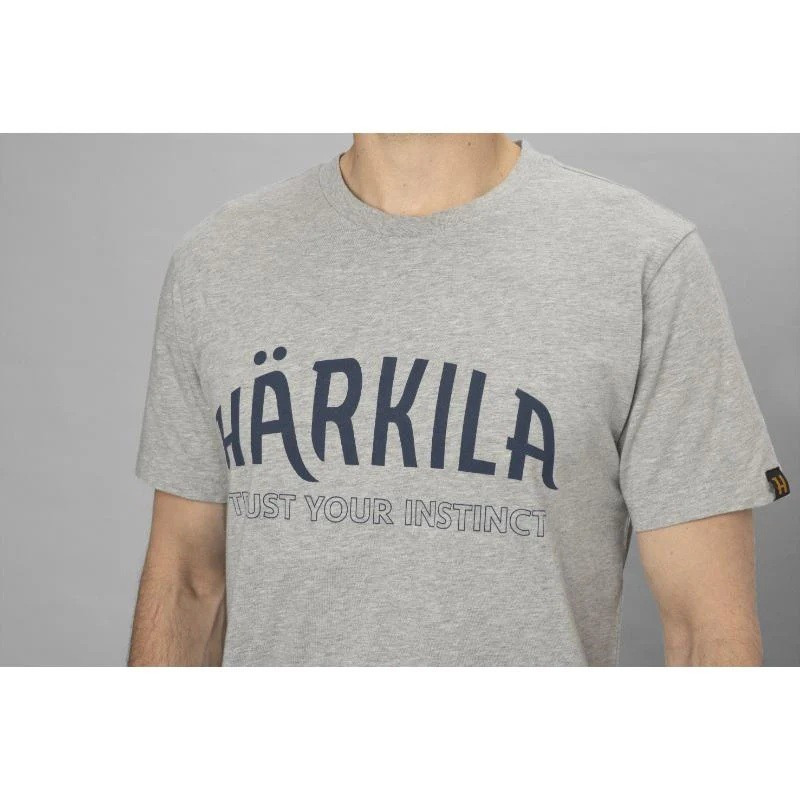 Marškinėliai HARKILA Modi S/S (Light grey melange) (M)