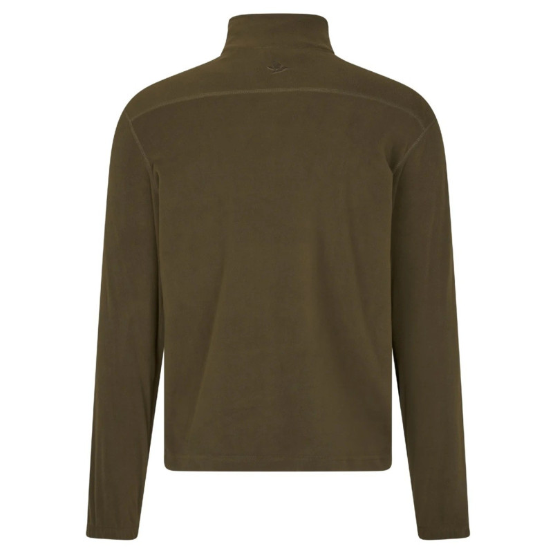 Fleece Jacket SEELAND Benjamin half zip (Pine green)