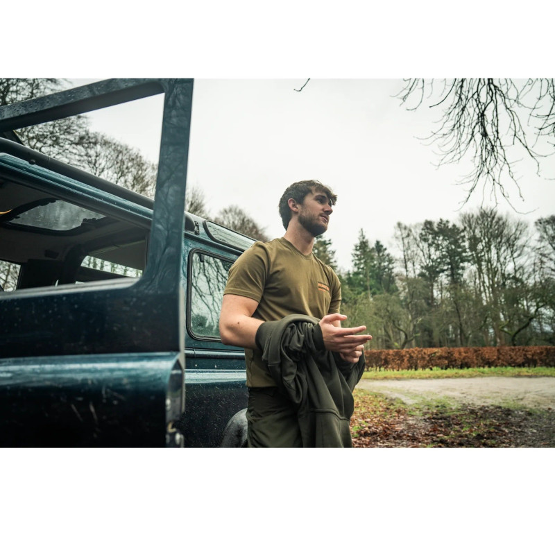 Marškinėliai SEELAND On Point Military Olive