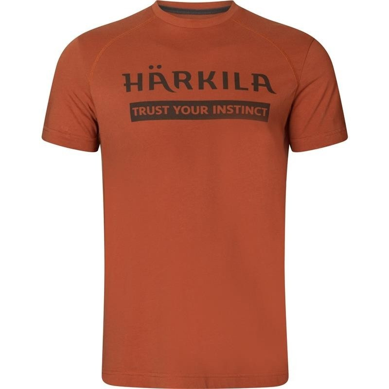 Marškinėliai HARKILA Logo S/S Arabian Spice