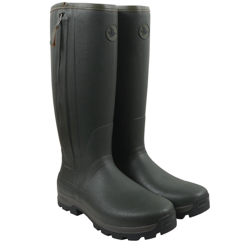 Rubber boots SEELAND Noble Zip (Dark olive)